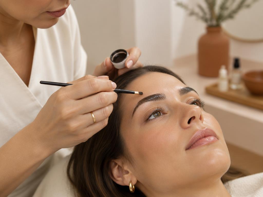 Teinture et épilation des sourcils